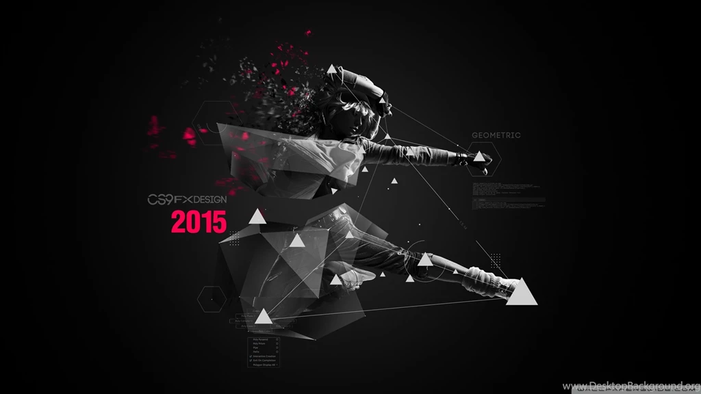 3D Abstract Polygon Wallpapers E2 HD Desktop Wallpapers ...