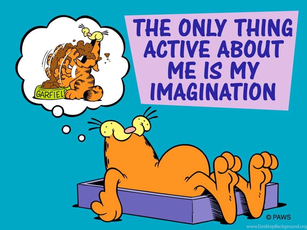 My Free Wallpapers Cartoons Wallpapers : Garfield