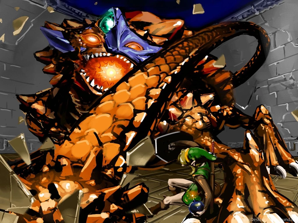Zelda Link To The Past Boss Battle Artwork