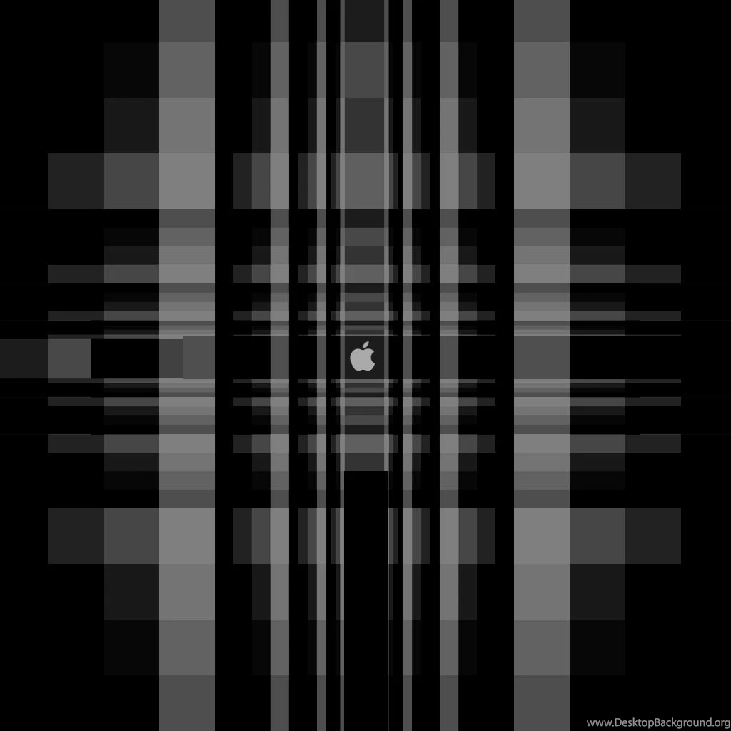 iPad Wallpapers Black Striped Backgrounds And The Apple Logo ...