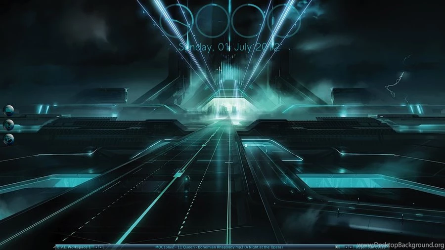 Fluxbox Mint 13 Maya Tron By ElderVLaCoste On DeviantArt