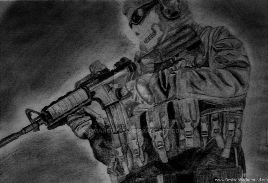 Ghost MW2 By Omangutang On DeviantArt