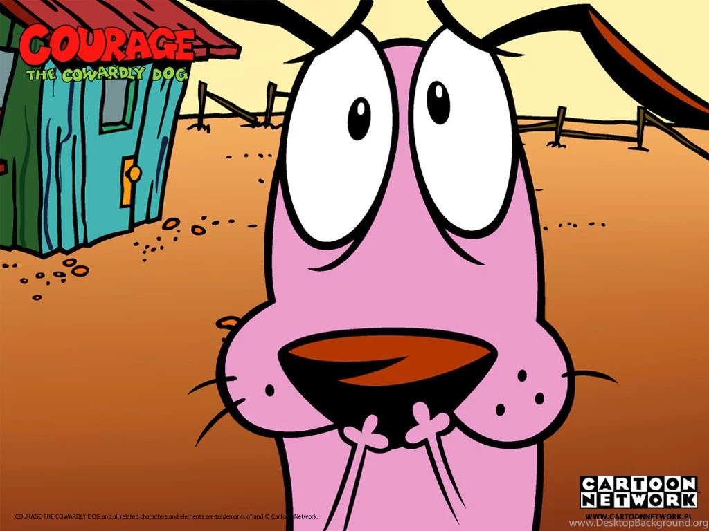Courage The Cowardly Dog Courage The Cowardly Dog Wallpapers ...