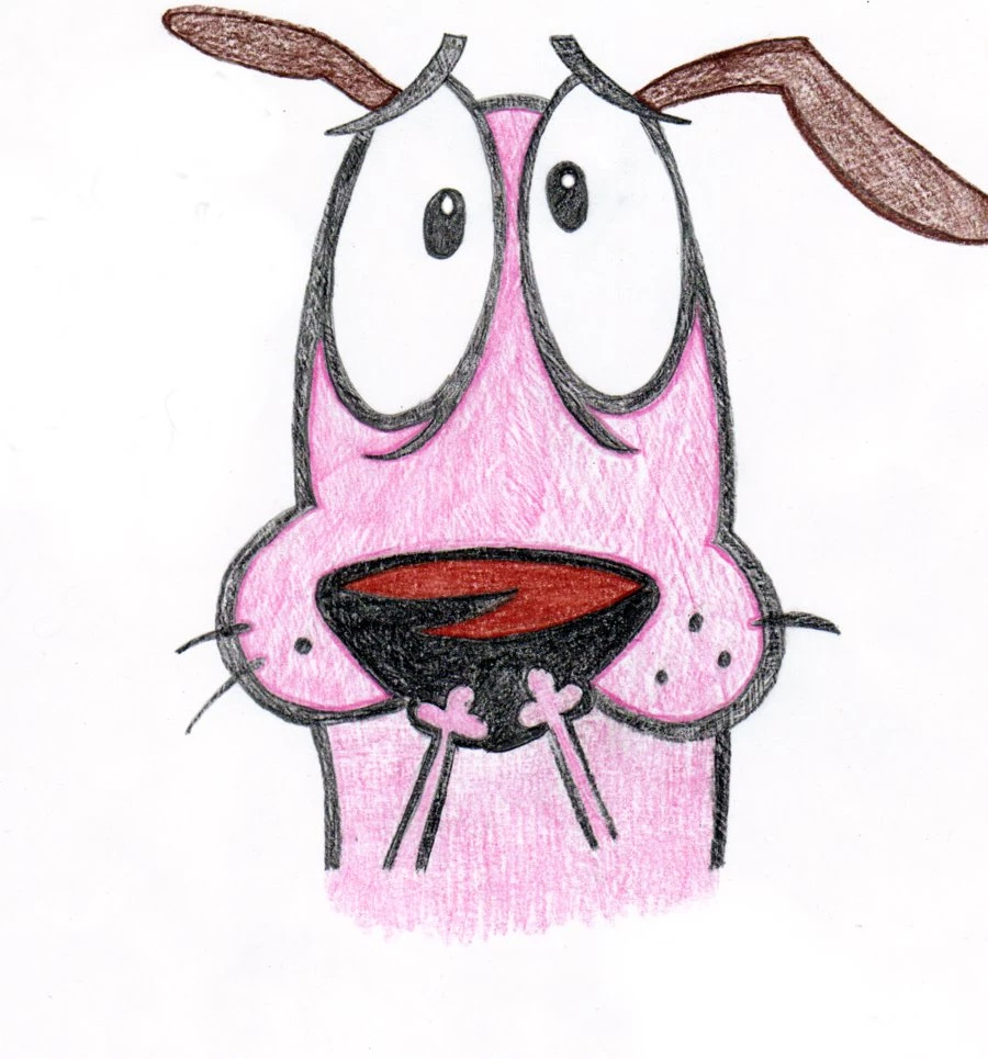 Courage The Cowardly Dog By Cartoonimedeo On DeviantArt