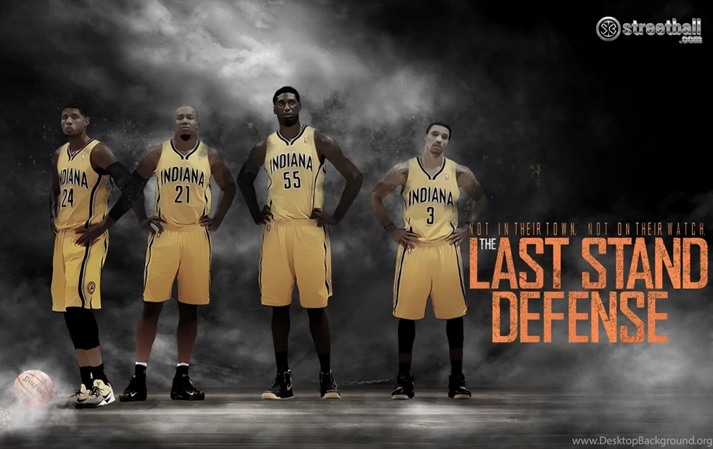 Indiana Pacers Starting 5 Basketball Wallpapers Streetball