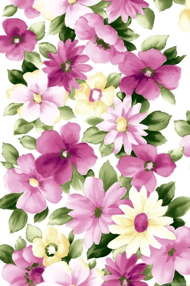 Violet Flower Mobile Phone Wallpapers HD