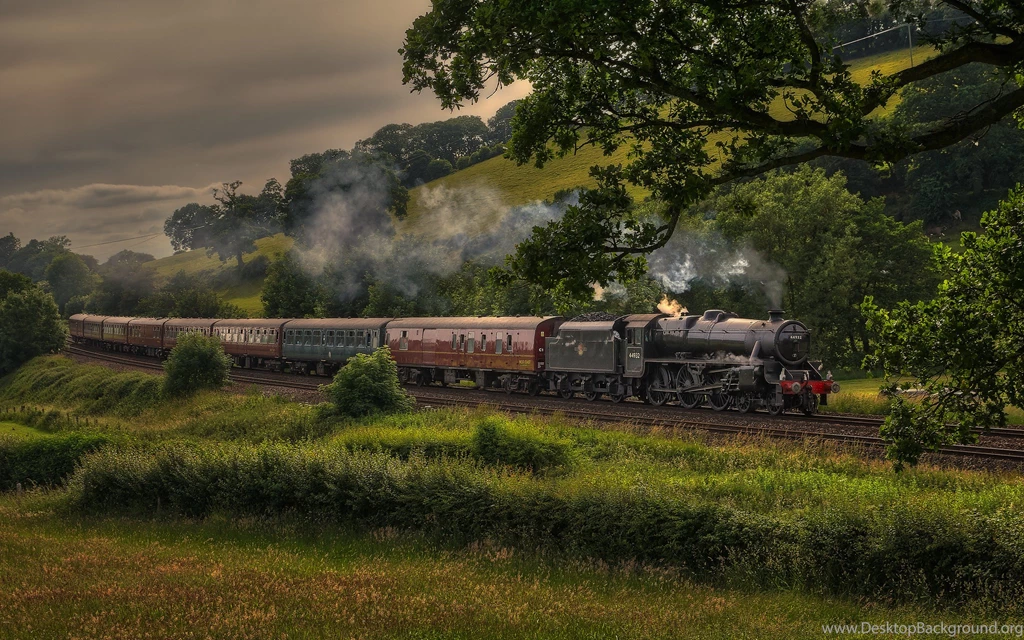 Rain Locomotive Composition Wallpapers