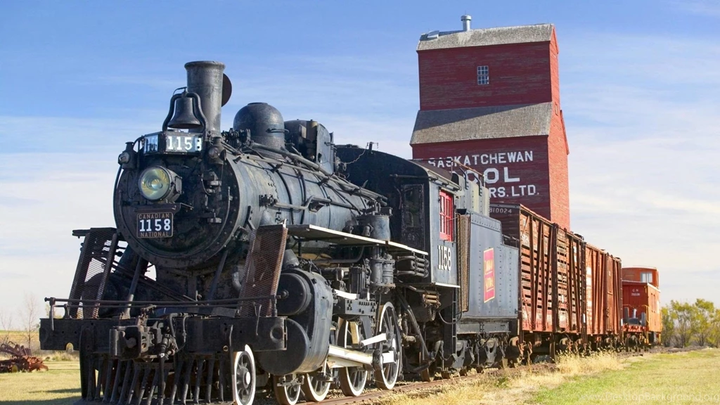 Download Wallpapers 1920x1080 Locomotive, Railway, Traffic Full HD ...