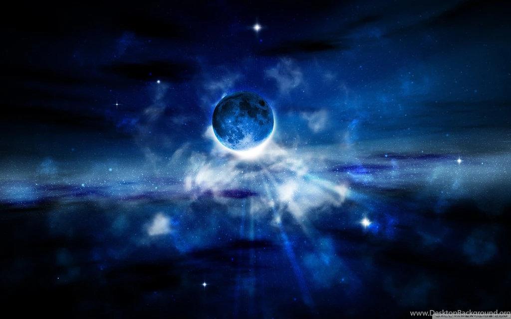 Blue Moon HD Desktop Wallpapers : High Definition : Fullscreen ...