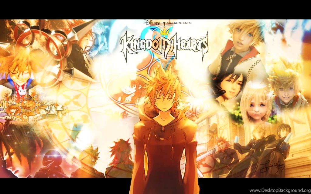 Kingdom hearts wallpaper Roxas By KaoYoruse On DeviantArt