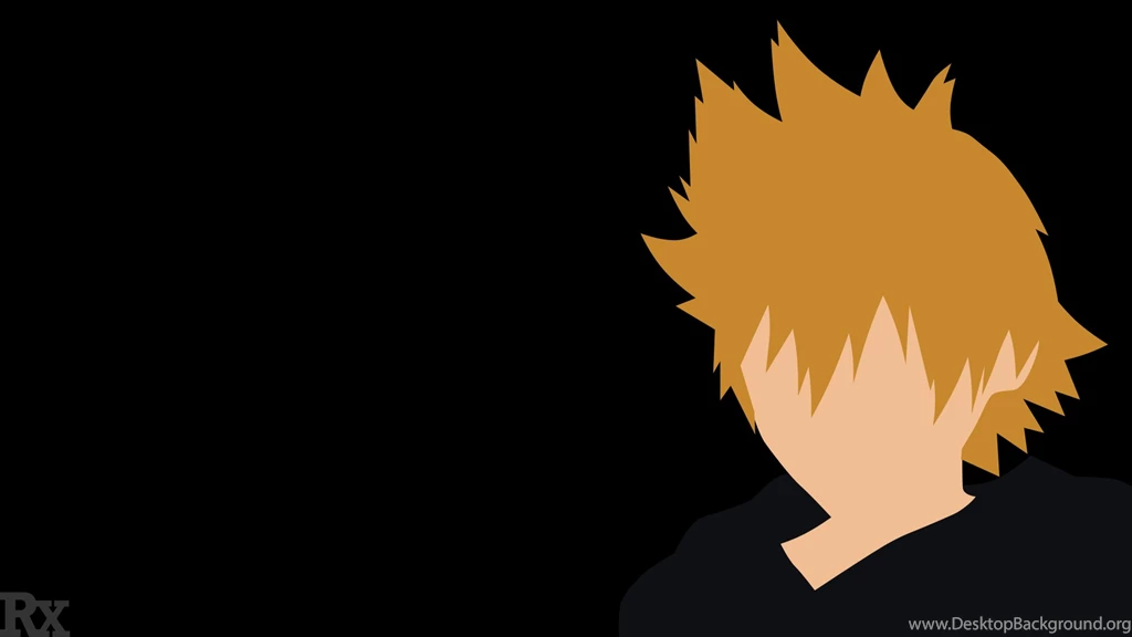 Minimalist Vector Kingdom Hearts Roxas By RaileysXerilyasRX On ...