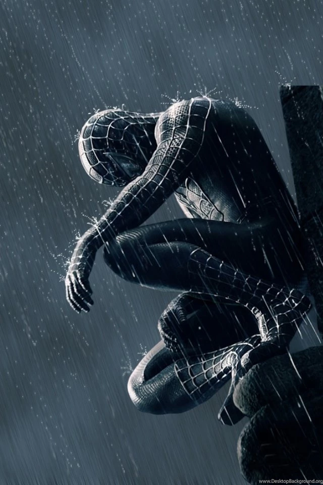 The Pictures For > Black Spiderman Iphone Wallpapers
