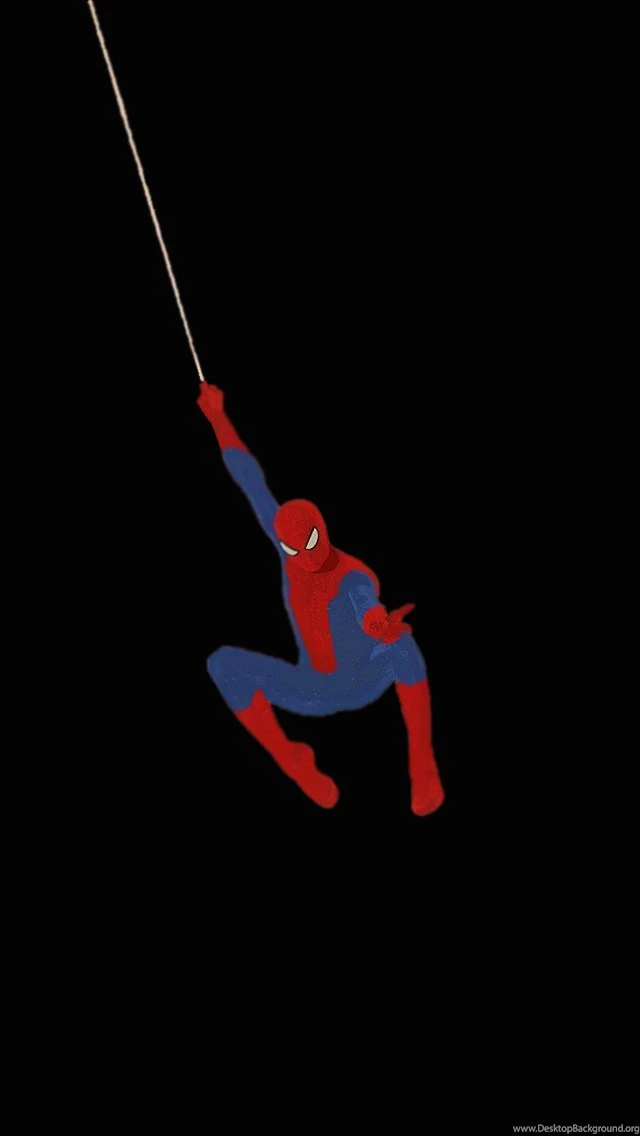 Spider Man Swinging iPhone 5 Wallpapers (640x1136)