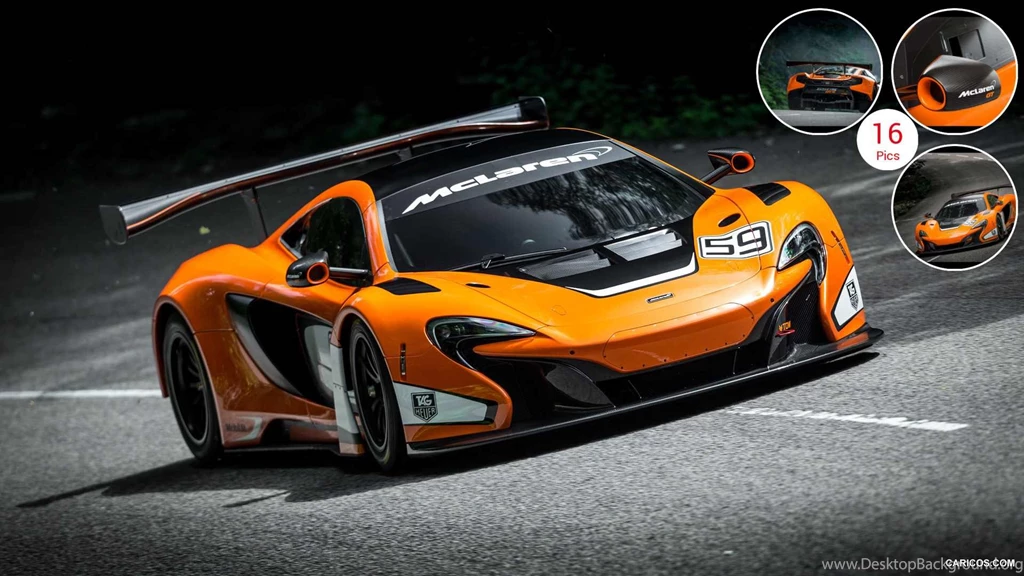 2015 McLaren 650S GT3 Front