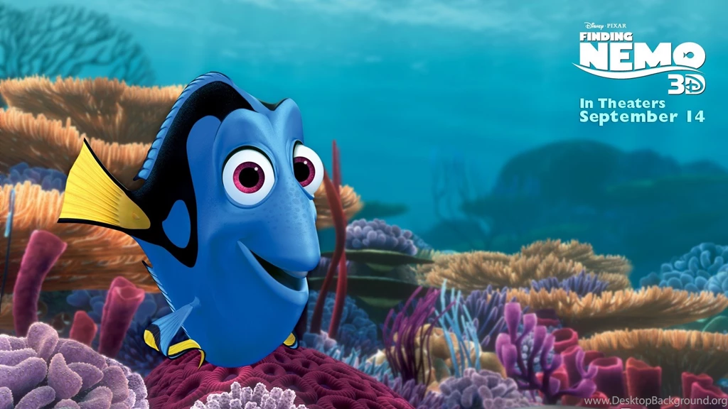Dory Finding Nemo 3D Movie HD Desktop Wallpapers 1920x1080 ...