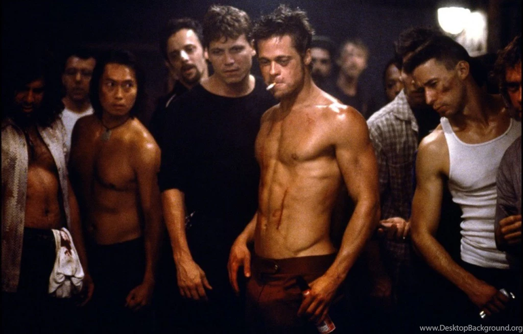 Brad Pitt Fight Club Wallpapers Wallpapers Zone