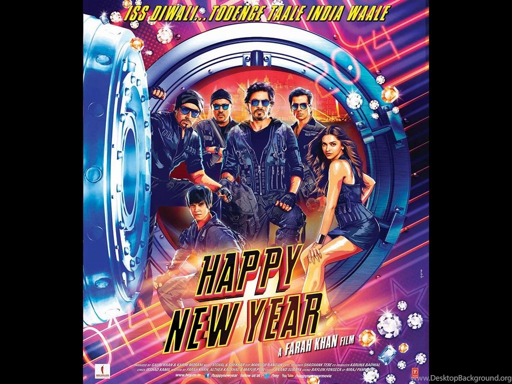 Happy New Year HQ Movie Wallpapers