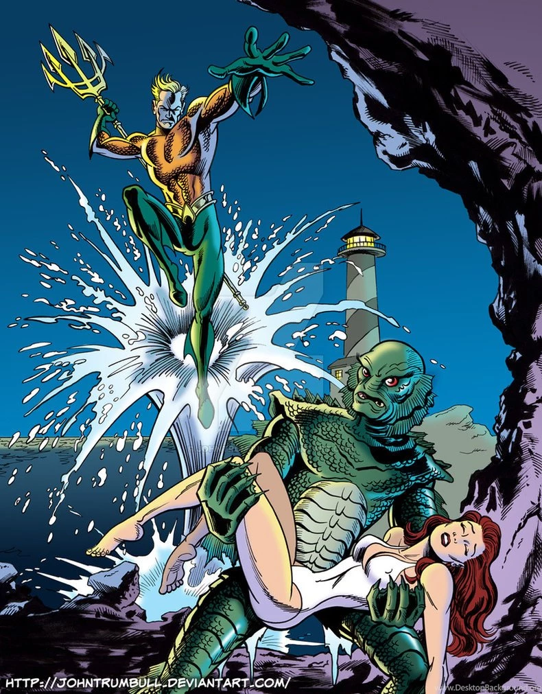 LIID 113: Aquaman/Creature From The Black Lagoon! By Johntrumbull ...