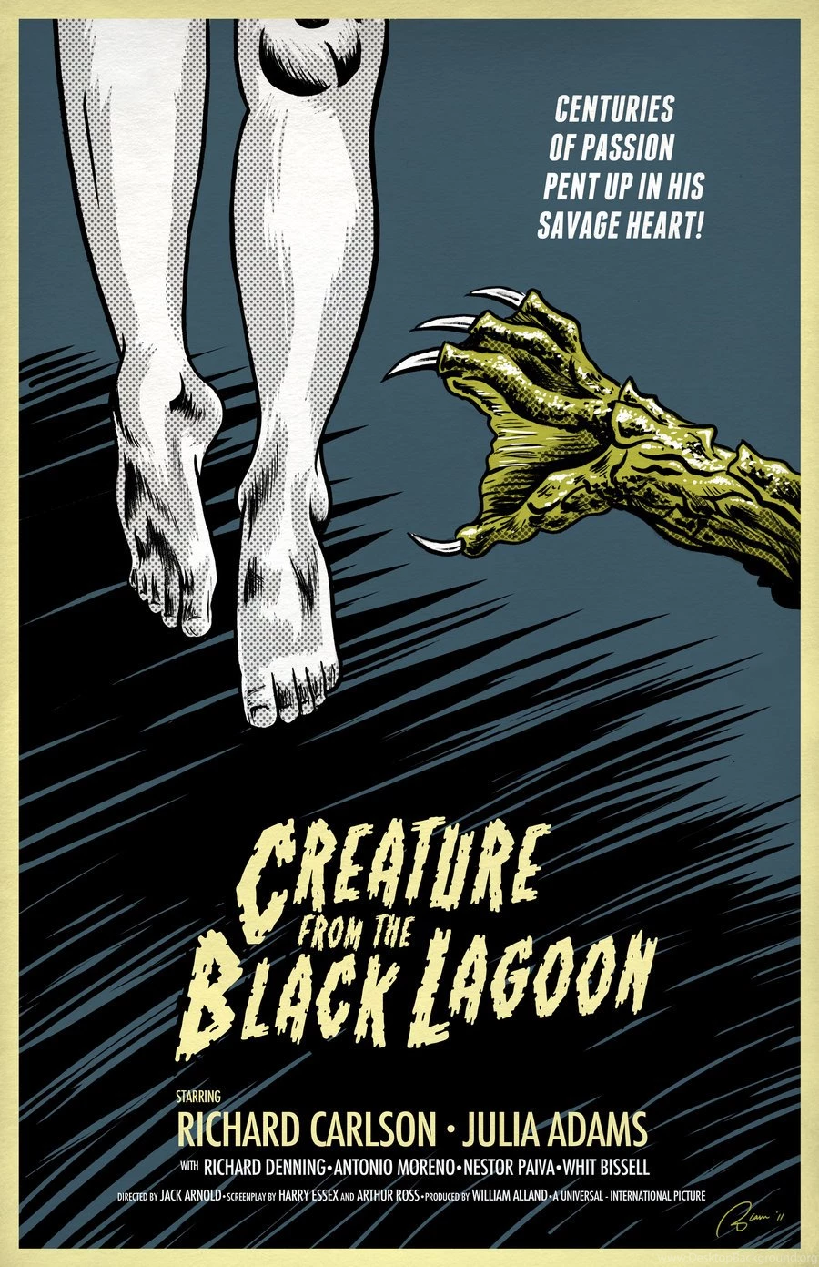 Creature From The Black Lagoon By Hefnatron On DeviantArt