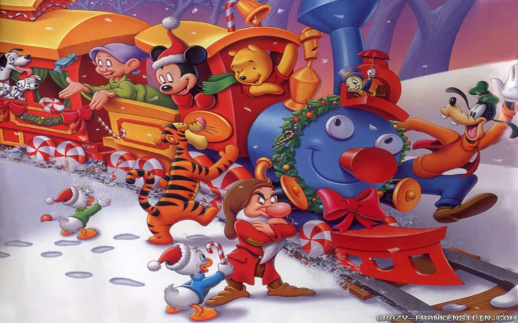 Disney Christmas Wallpapers 3 Crazy Frankenstein