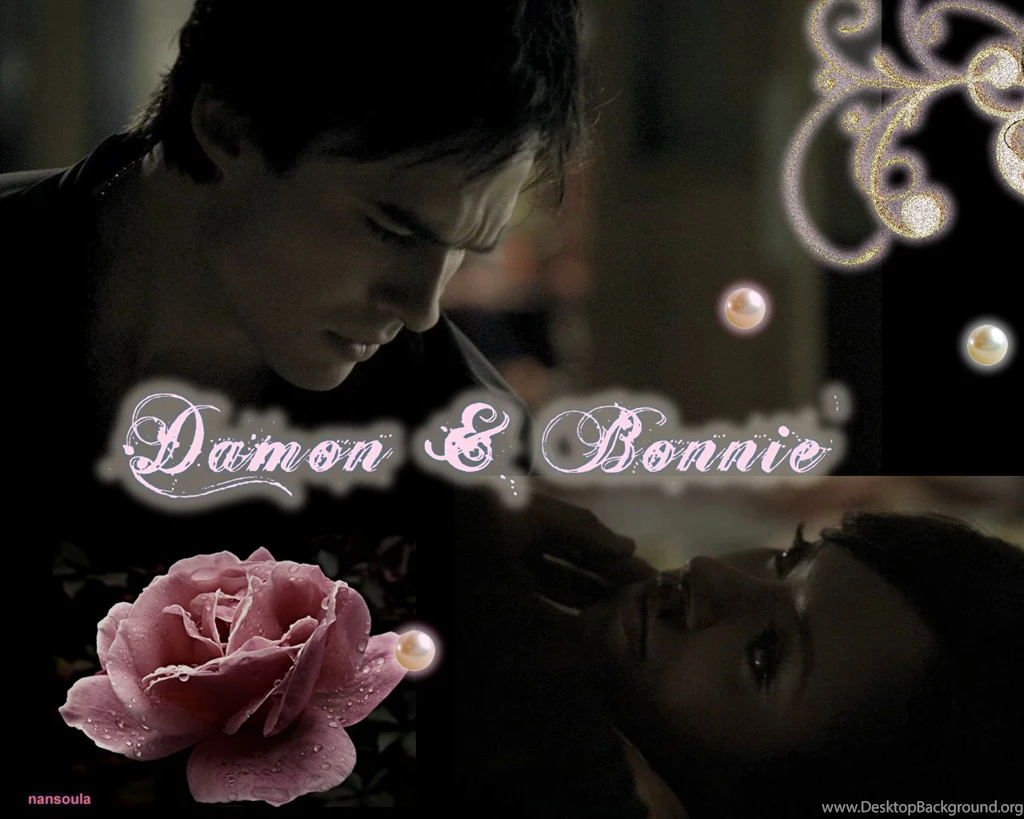 My New Bamon Wallpapers Set: 11 A Flower Damon & Bonnie Wallpapers ...