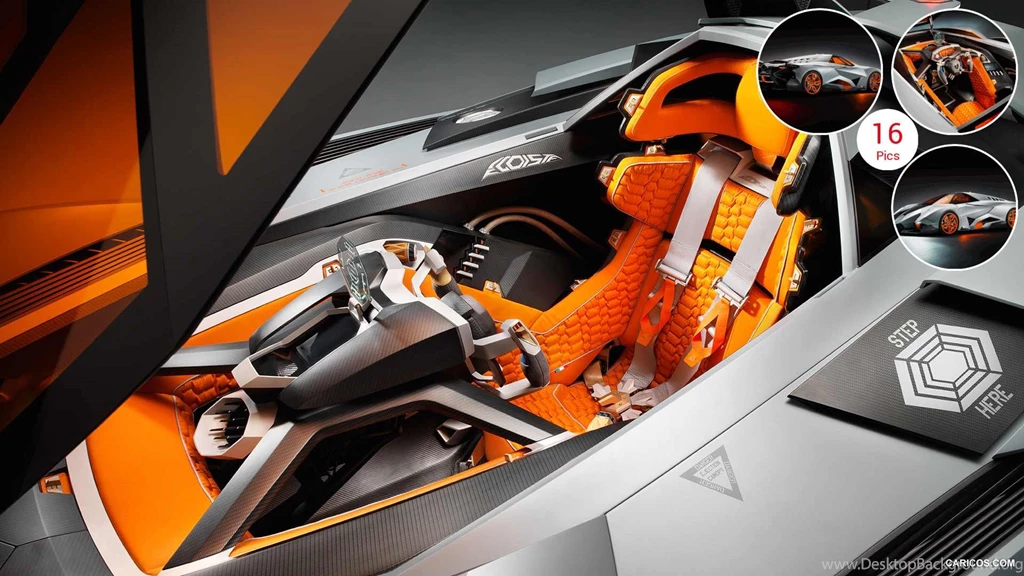 2013 Lamborghini Egoista Concept Interior