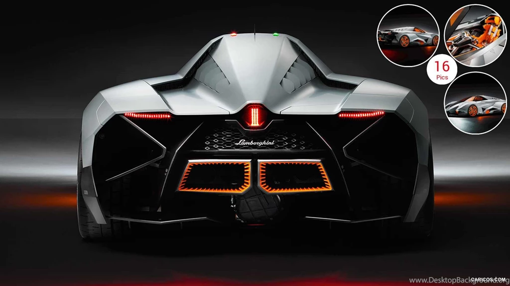 2013 Lamborghini Egoista Concept Rear