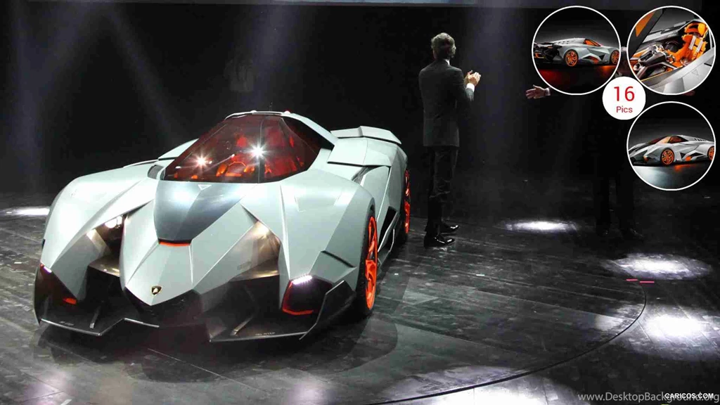 2013 Lamborghini Egoista Concept Presentation Front