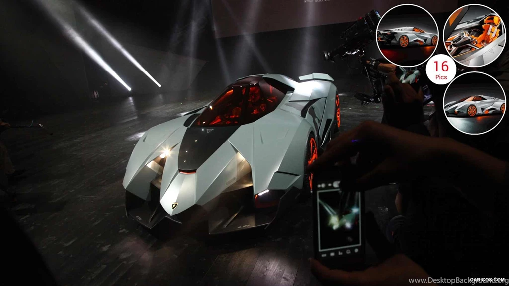 2013 Lamborghini Egoista Concept Presentation Front
