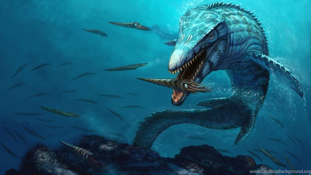 Dinosaurs Wallpapers Page 9: Prehistoric Water Family Dinosaurs ...