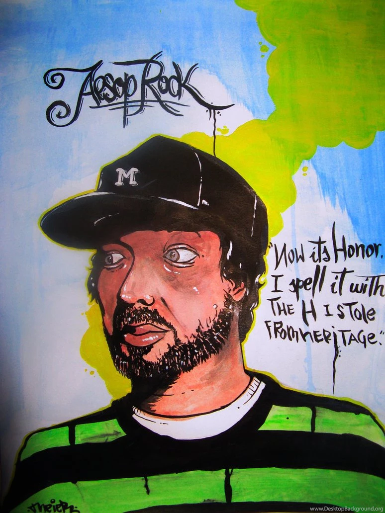 Aesop Rock HD By MisterMeier On DeviantArt