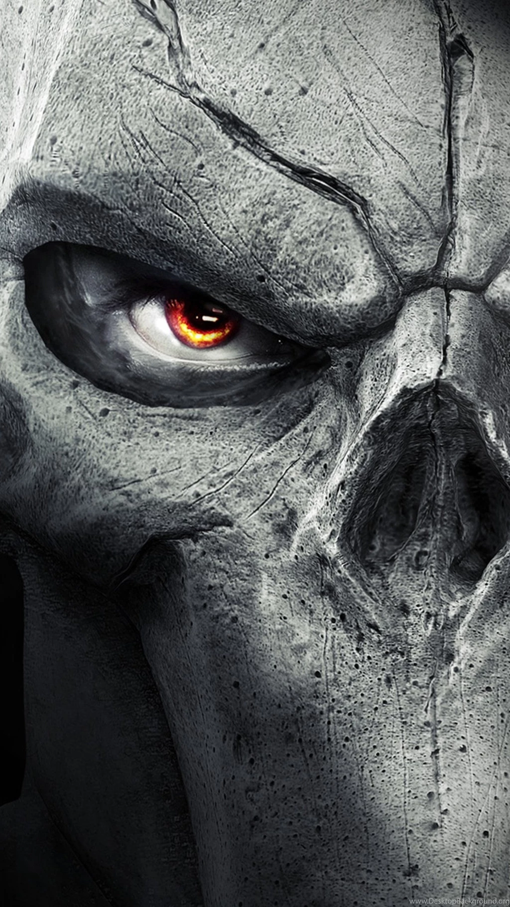 Evil Looking Skull Galaxy S7 Wallpapers (1440x2560)
