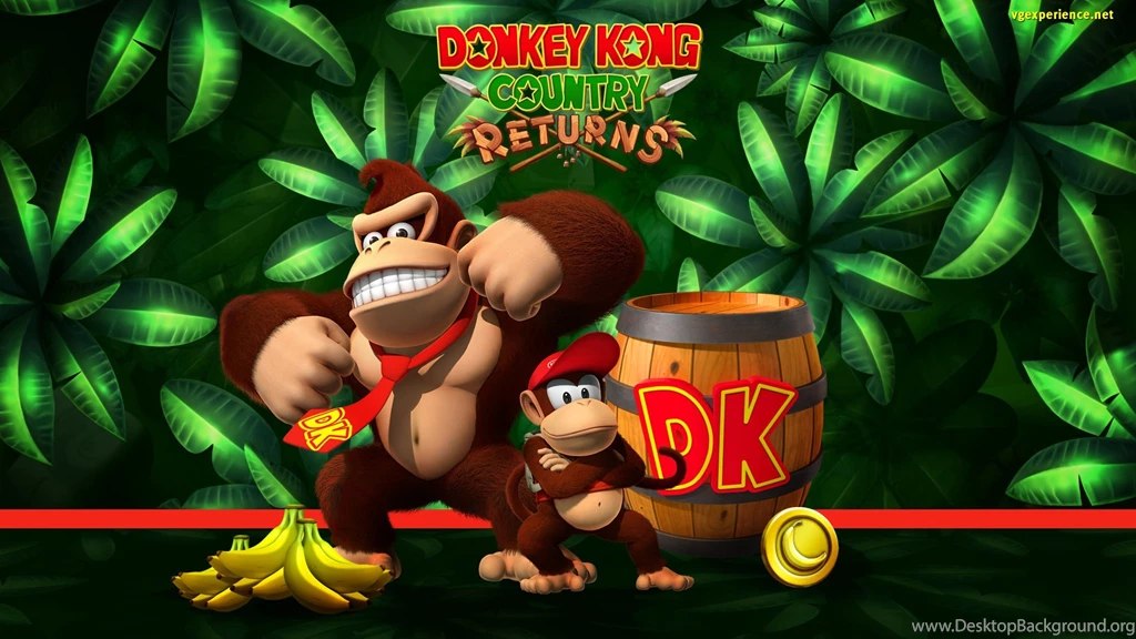 DONKEY KONG Nintendo Family Platform Scrolling Wallpapers ...