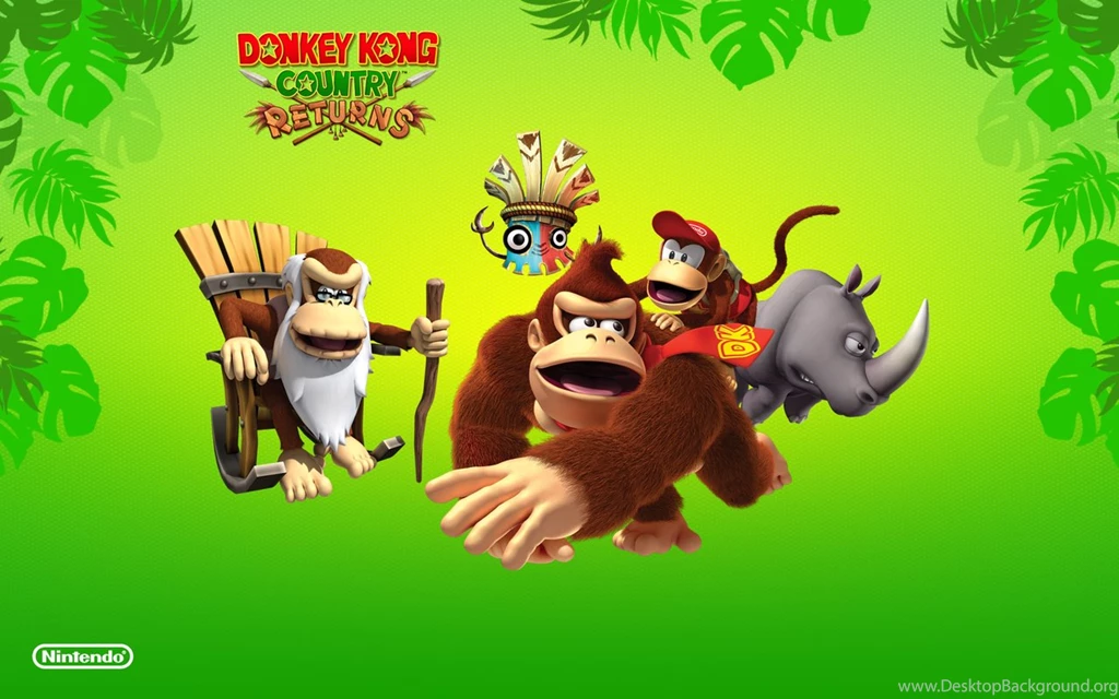 Donkey Kong Country Returns Donkey Kong Wallpapers (25771573 ...