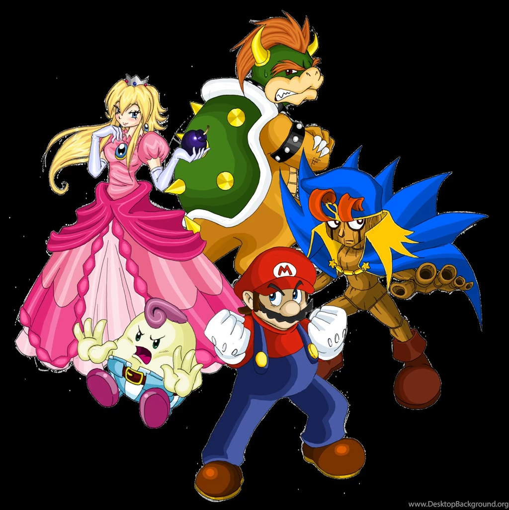 Mario RPG Geno And Mallow By GENZOMAN On DeviantArt