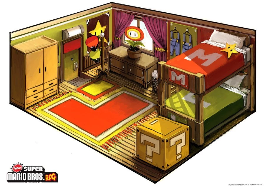 Super Mario RPG Concept By Funkychinaman On DeviantArt