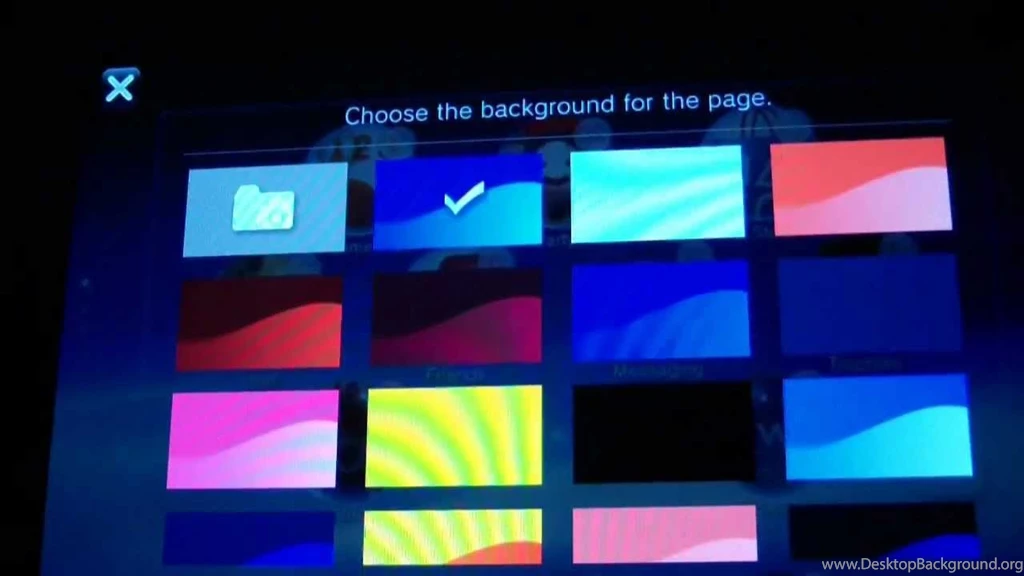 How To Change Your PlayStation Vita Backgrounds YouTube
