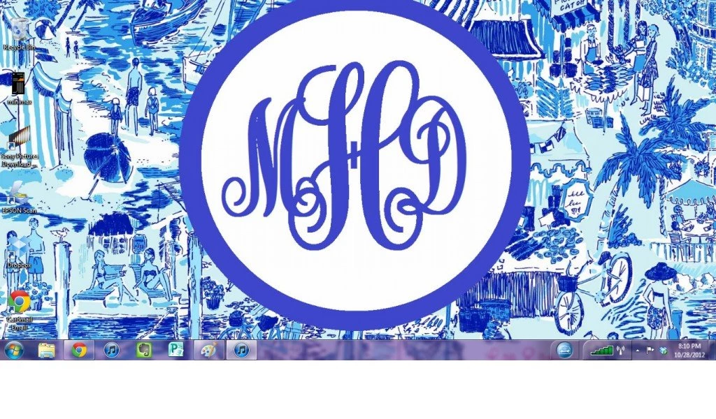 Monogram Desktop Wallpapers Free