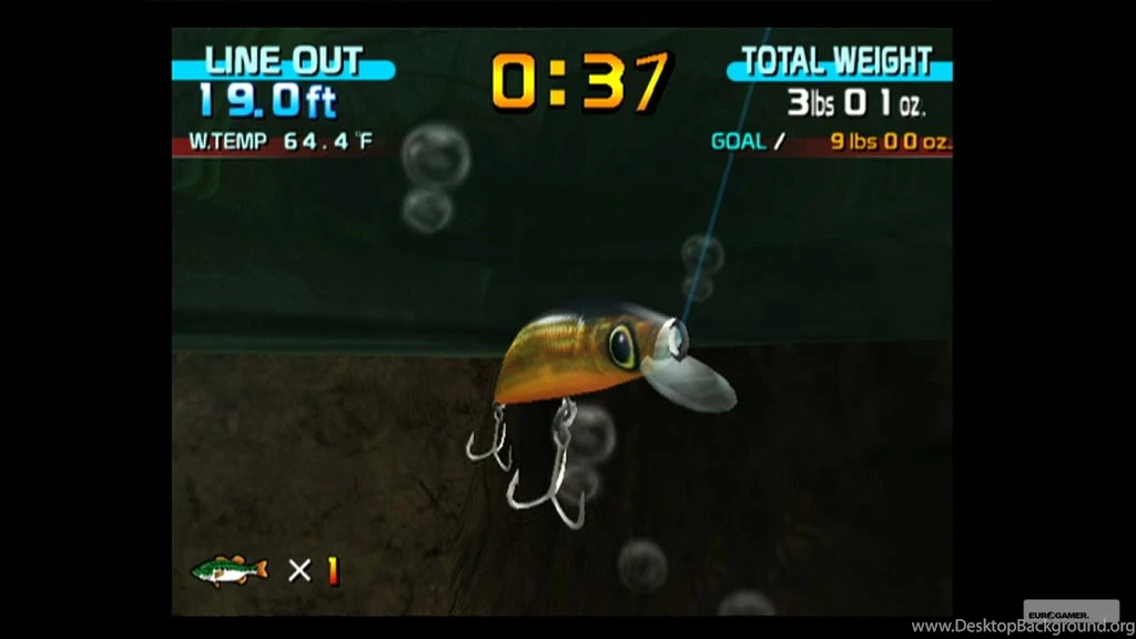 SEGA Bass Fishing Desktop Wallpapers