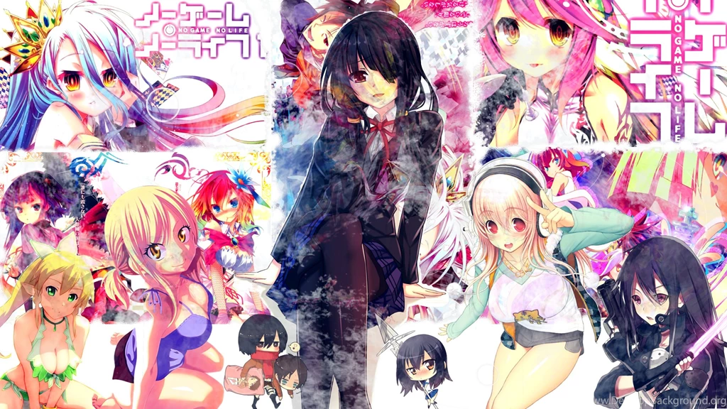 Anime Collage HD Desktop Wallpapers 14412 HD Wallpapers Site