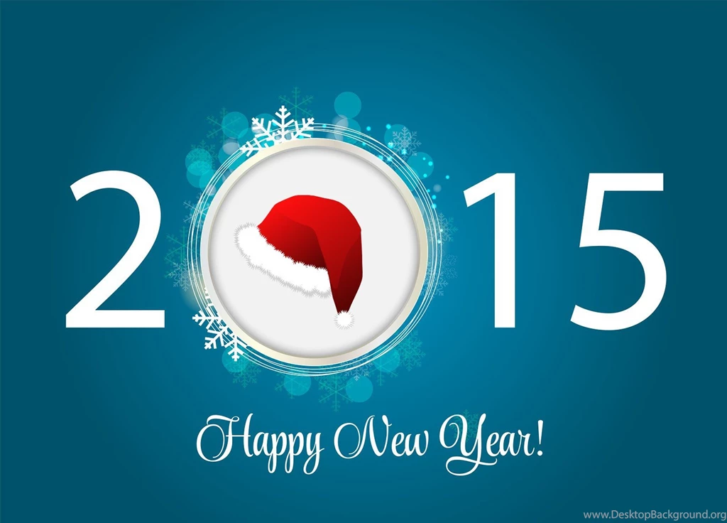 Happy New Year 2015 In Red Character HD Images