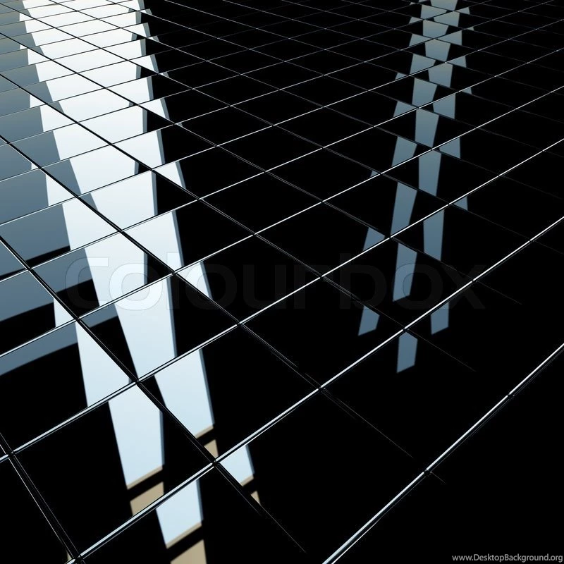 Backgrounds Made Of Black Flat Glossy Cubes With Strong Reflection ...