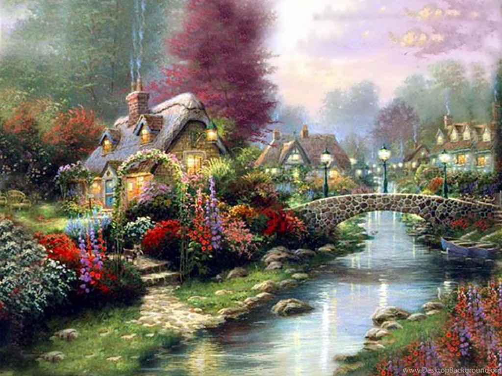 Free Thomas Kinkade Wallpapers Wallpapers Cave