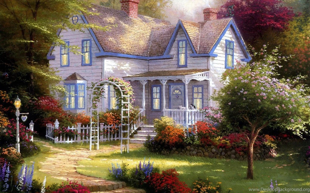 Download Thomas Kinkade Summer Wallpapers Desktop