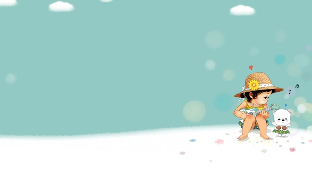 12 Model Cute Boy Cartoon Wallpapers