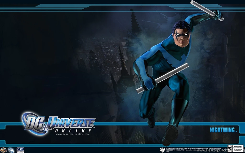 DC Universe Online Nightwing Wallpapers