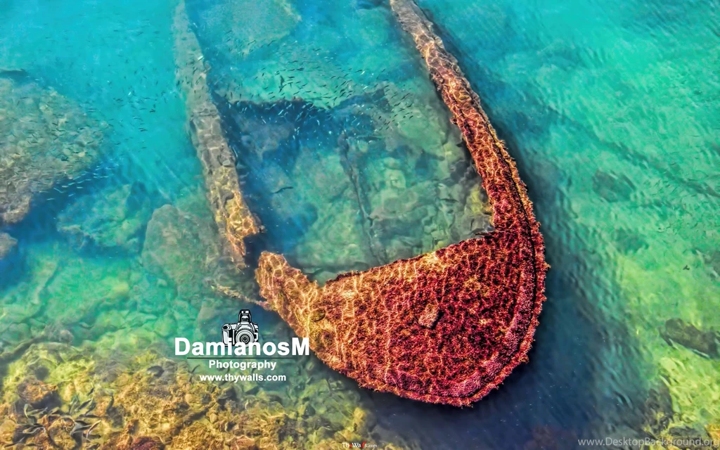 Piraeus Boat Wreck Greece Wide Wallpapers ThyWalls.com