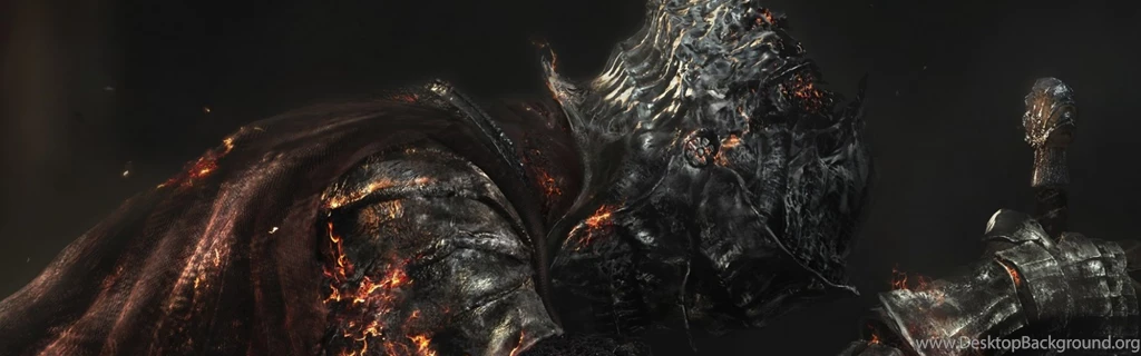 Download Wallpapers 3840x1200 Dark Souls 3, Dark Souls Iii, Armor ...
