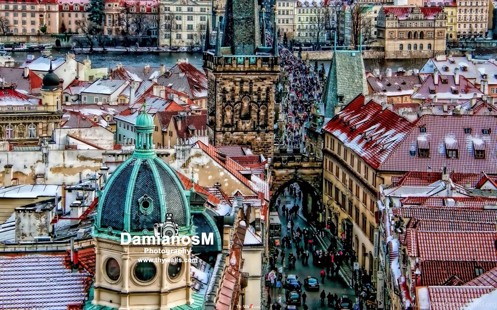 Charles Bridge Prague Wallpapers Wide ThyWalls.com