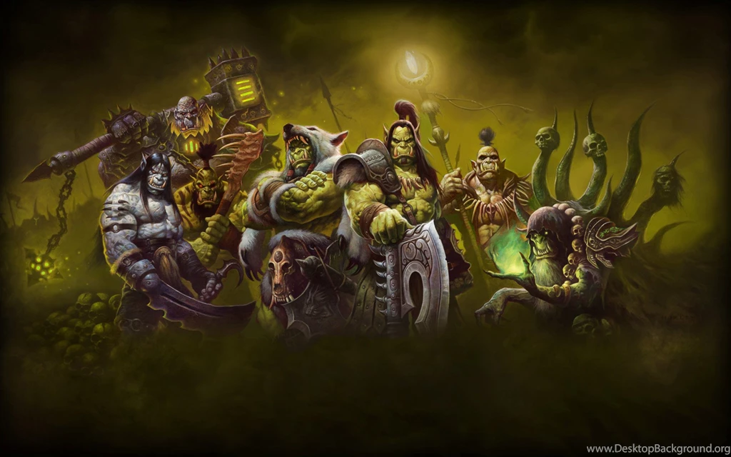 WoD Fel Orcs "Wallpaper" Done! :) : Wow